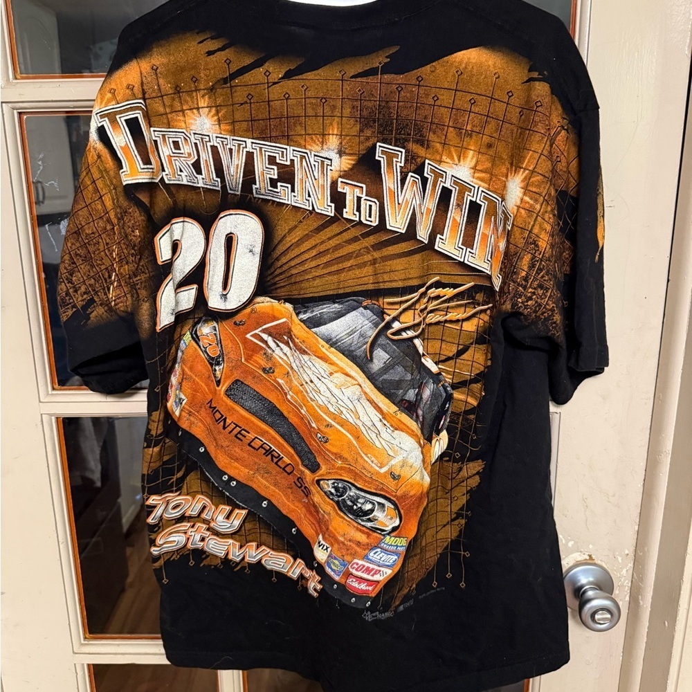 Vintage Tony Stewart NASCAR Home Depot T Shirt - Picture 5 of 7